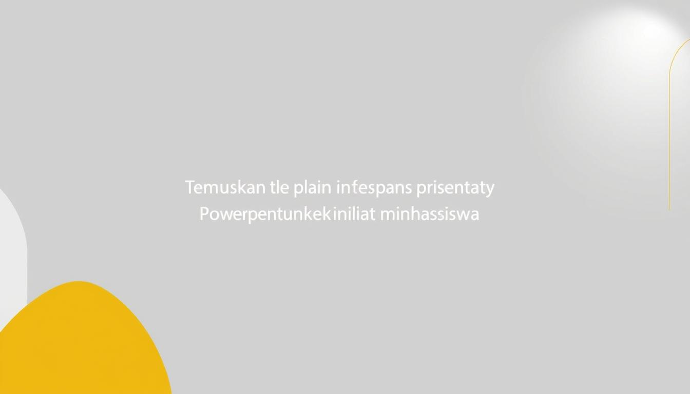 Inspirasi Desain Presentasi PowerPoint Kekinian untuk Mahasiswa